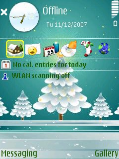 temi natalizi per symbian