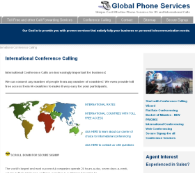 Global Phone Conference Calls
